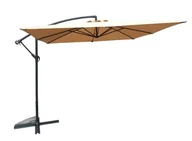 Parasole ogrodowe - Rojaplast Parasol ogrodowy 8080 270x270cm) beżowy - miniaturka - grafika 1