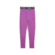 Odzież sportowa dziecięca - Młodzieżowe legginsy treningowe PUMA STRONG PUMA Pure Magenta Purple - miniaturka - grafika 1