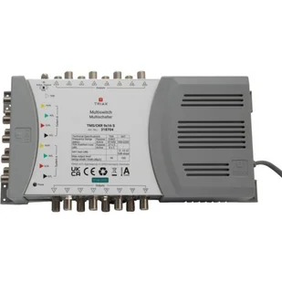 Triax TMS/CKR 9x16 S multiswitch sygnału satelitarnego 5 wejś. 16 wyjś. - Rozgałęźniki i multiswitche do TV-SAT - miniaturka - grafika 1