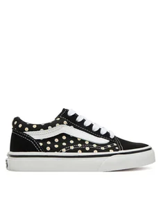 Vans Tenisówki Old Skool VN000E9RG581 Czarny - Buty dla dziewczynek - miniaturka - grafika 1