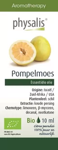 Physalis OLEJEK ETERYCZNY GREJPFRUT (POMPELMOES) BIO 10 ml - PHYSALIS BP-5412360018529 - Aromaterapia - miniaturka - grafika 1