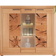 Kredensy - Kredens II Drewniany z Buku Olejowanego WZ-0315-0812 WZ-0315 Buk G+K Meble Buk Olejowany - miniaturka - grafika 1