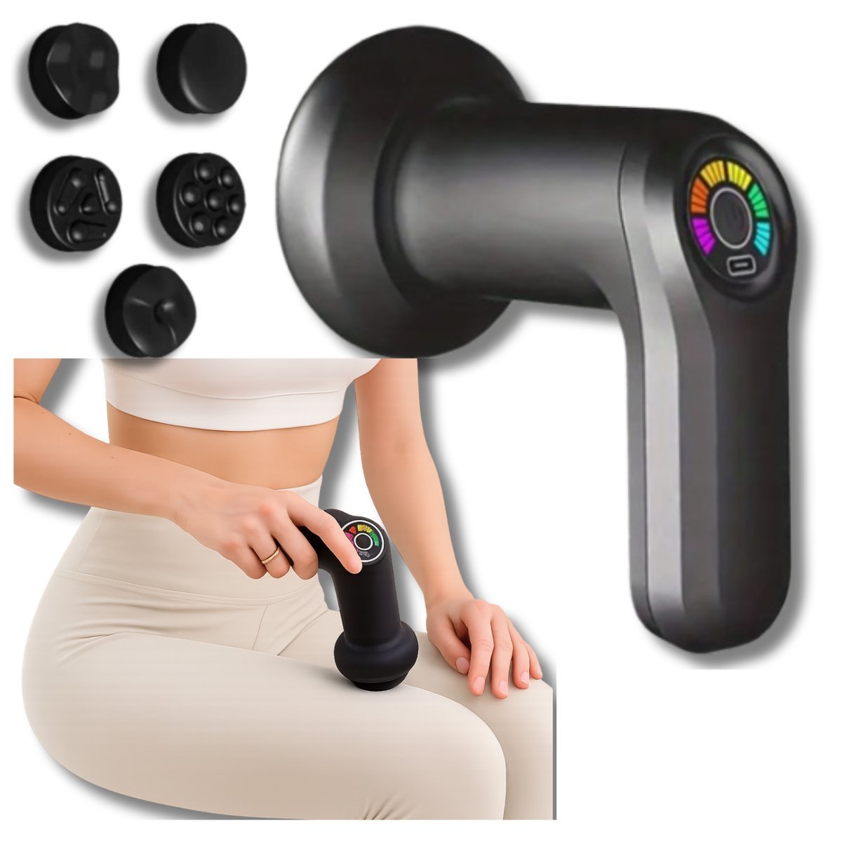 BODY RELAX 5w1 Masażer Do Ciała Redukcja Cellulitu 6 Trybów Na Prezent