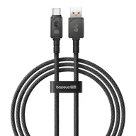 Kable USB - Kabel Baseus Unbreakable USB-USB C 100m 1m (czarny) - miniaturka - grafika 1