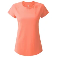 Koszulki sportowe damskie - Koszulka damska Dare 2b Corral Tee Rozmiar: XXXL / Kolor: pomarańczowy - miniaturka - grafika 1