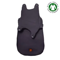 Śpiworki dla dzieci - Hi Little One - Śpiworek Całoroczny Z Oddychającej Organicznej Bio Bawełny Gots Newborn Sleepbag Iron S - miniaturka - grafika 1