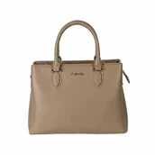 Torebki damskie - Elegancka torebka damska beżowa MILANO Captain Mike - miniaturka - grafika 1