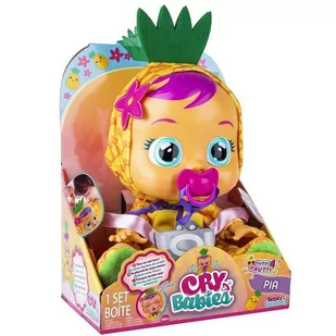 Tm Toys Cry Babies. Pia w ananasowym ubranku - Lalki dla dziewczynek - miniaturka - grafika 1