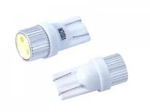 Vision W5W T10) 12V 1x HP LED aluminiowa oprawka biała 2 szt 9821 - Żarówki samochodowe - miniaturka - grafika 1