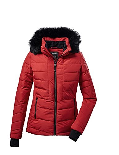 Killtec Damska kurtka pikowana Ksw 210 Wmn Ski Qltd Jckt z odpinanym kapturem i łapaczem śniegu