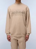 Bluzy męskie - Napapijri Bluza w kolorze beżowym - miniaturka - grafika 1