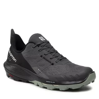 Buty trekkingowe damskie - Trekkingi SALOMON - Outpulse Gtx GORE-TEX 415878 26 V0 Magnet/Black/Wrought Iron - grafika 1