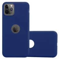 Etui i futerały do telefonów - Pokrowiec Do Apple Iphone 11 Pro Max Etui W Candy Ciemny Niebieski Tpu Silikon Obudowa Case Cover Ochronny Plecki Cadorabo - miniaturka - grafika 1