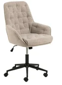 Fotele i krzesła biurowe - Fotel biurowy Erik beżowy Monza 60 - miniaturka - grafika 1