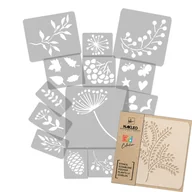 Szablony malarskie - szablon malarski wielokrotny (14 szt.) // ROŚLINY SZA-DZI-209 - miniaturka - grafika 1