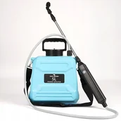 Opryskiwacze - Opryskiwacz Ciśnieniowy Plecakowy 5l Ogrodowy Elektryczny Akumulator 2,5 Ah - miniaturka - grafika 1