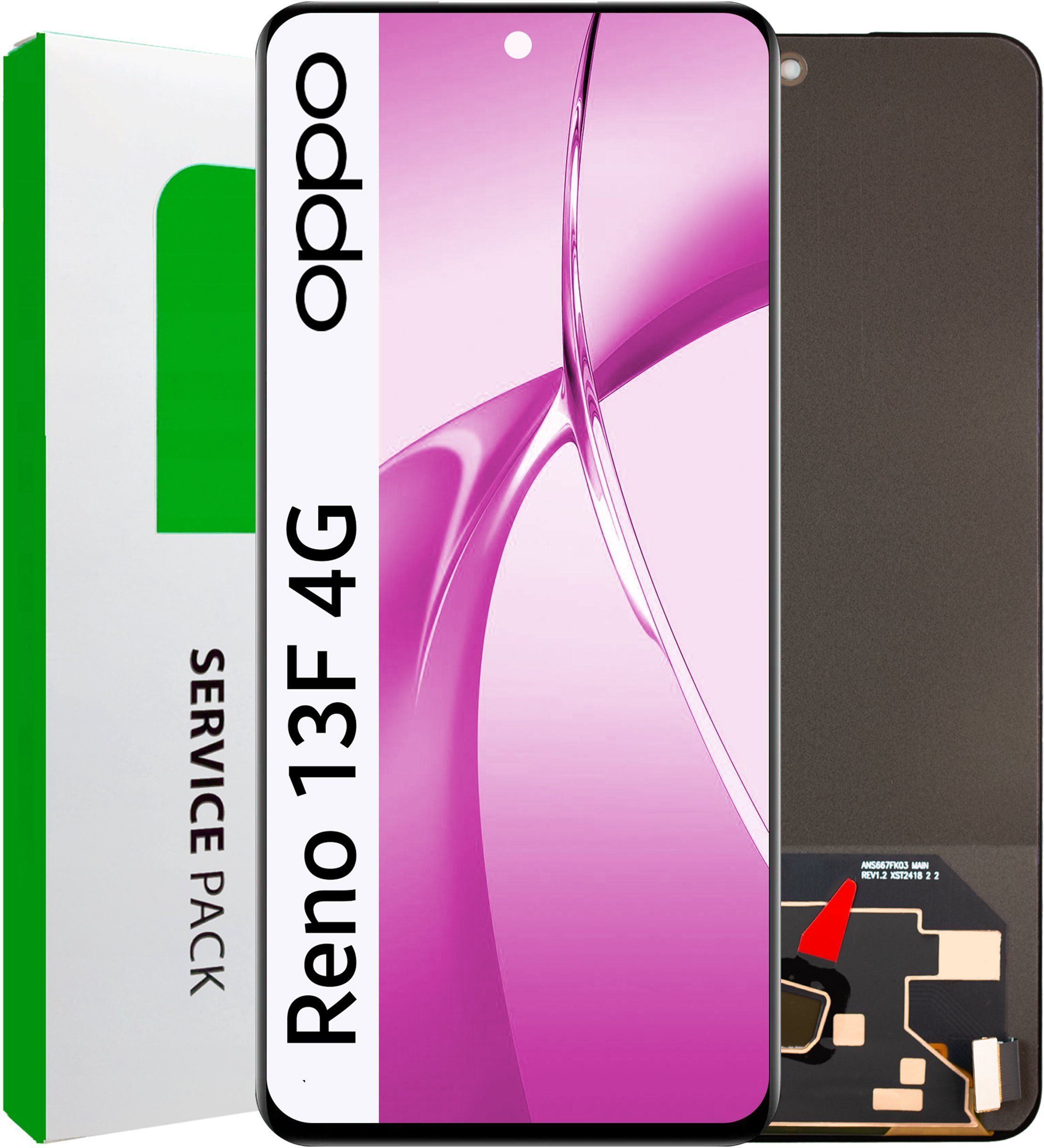 Zila Wyświetlacz do Oppo Reno 13 F 4G Ekran LCD Oryginał 5904858354283