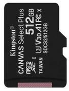 Karty pamięci - KINGSTON 512GB microSDXC Canvas Select Plus 100R A1 C10 Single Pack w/o ADP - miniaturka - grafika 1