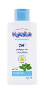 Nivea Bambino Rodzina Żel pod prysznic hiperdelikatny - zapach Melisyy 400ml 0184897 - Kosmetyki kąpielowe dla dzieci - miniaturka - grafika 2