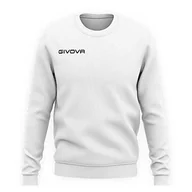 Bluzy męskie - GIVOVA Bluza Okrągły Dekolt łódka, Czerwony, XL Męska Bluza - miniaturka - grafika 1