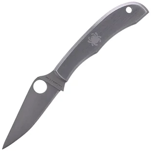 Nóż składany Spyderco HoneyBee Stainless Plain (C137P) - Noże - miniaturka - grafika 1