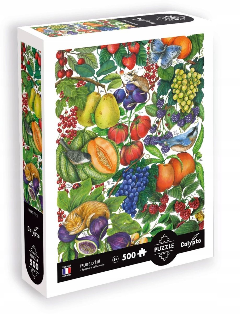Puzzle 500 elementów Letnie Owoce Calypto