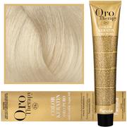 Farby do włosów i szampony koloryzujące - Fanola 10.0 Extra Oro Puro Therapy Keratin Color 100 ML blond Platyna Extra 8032947864577 - miniaturka - grafika 1