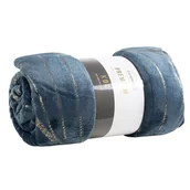 Koce - Koc 150 x 200 Mikrofibra Eurofirany Lotos2 Gran+Zł - miniaturka - grafika 1