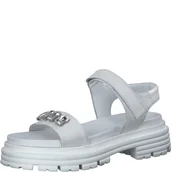 Sandały damskie - Marco Tozzi by Guido Maria Kretschmer sandały damskie 2-2-88706-20, białe, 41 EU, biały, 41 EU - miniaturka - grafika 1