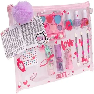 kosmetyczka make-up z zawartością create it! - Zabawy w naśladowanie dorosłych - miniaturka - grafika 1