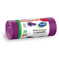 Worki na śmieci - Worki na śmieci z uszami lawenda 35 l 24 sztuki - miniaturka - grafika 1