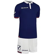 Zestawy męskiej odzieży sportowej - Givova KITC51, Zestaw World Unisex – Dorosły, Niebieski/Biały, XL - miniaturka - grafika 1