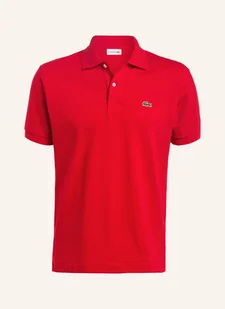 Lacoste Koszulka Polo Z Piki Classic Fit rot - Moda i Uroda OUTLET - miniaturka - grafika 1