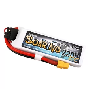 Akumulator Gens Ace G-Tech Soaring 2200mAh 7.4V 30C 2S1P XT60 - Akcesoria i części modelarskie - miniaturka - grafika 2