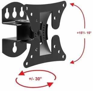 Uchwyt ścienny do monitora / telewizora VX-108 10-32" 15kg - Uchwyty do monitorów - miniaturka - grafika 2