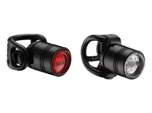 LEZYNE Zestaw LED FEMTO DRIVE : Kolor - czarny LZN-1-LED-1P-V104 - Lampki rowerowe - miniaturka - grafika 1