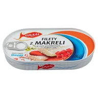 Konserwy i dania rybne - Graal Filety z makreli w sosie pomidorowym ze słodkim chili 170 g - miniaturka - grafika 1