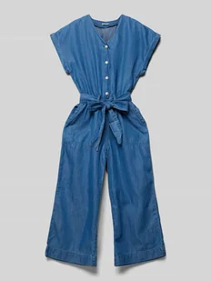 Kombinezon z efektem denimu model ‘GYUKA BEA’ - Sukienki - miniaturka - grafika 1