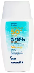 Płyn przeciwsłoneczny Sensilis Water Fluid SPF50+ Color 40 ml (8428749913603) - Balsamy i kremy do opalania - miniaturka - grafika 1