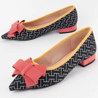 Baleriny - Montevita Balerina Baleri4 Czarny - miniaturka - grafika 1