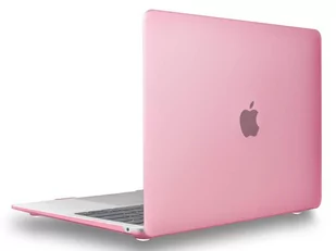 Apple Etui Alogy Etui Alogy Hard Case mat do MacBook Air 2018 13 różowe uniwersalny - Torby na laptopy - miniaturka - grafika 1