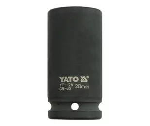 Yato nasadka udarowa długa 3/4 28 mm YT-1128 - Nasadki do elektronarzędzi - miniaturka - grafika 1