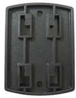 Uchwyty samochodowe do telefonów - BRODIT adapter montażowy w standardzie HR z dwoma otworami - miniaturka - grafika 1