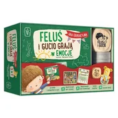 Gry planszowe - Gra edukacyjna NASZA KSIĘGARNIA Feluś i Gucio Grają w emocje - miniaturka - grafika 1