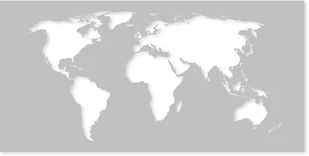 Mapa Świata 260x130cm - Szablon malarski wielorazowy - Szablony malarskie - miniaturka - grafika 1
