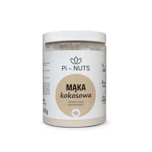 Pi-NUTS Mąka kokosowa 500g - Mąka - miniaturka - grafika 1