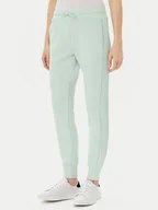 Spodnie sportowe damskie - Guess Spodnie dresowe V2YB18 K7UW2 Zielony Regular Fit - miniaturka - grafika 1