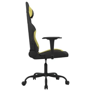 Lumarko Obrotowy fotel gamingowy, czarno-jasnozielony, obity tkaniną - Fotele gamingowe - miniaturka - grafika 5