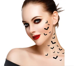 TATUAŻE NIETOPERZE - Prace ręczne dla dzieci - miniaturka - grafika 1