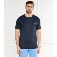 Koszulki męskie - Tommy Hilfiger T-shirt BOUCLE H EMBRO | Regular Fit - miniaturka - grafika 1